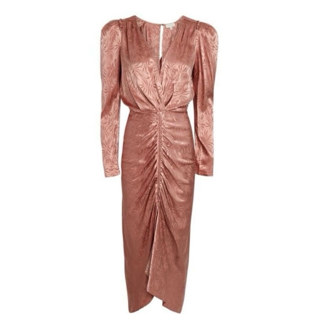 Ronny Kobo Astrid Silk Blend Midi Dress